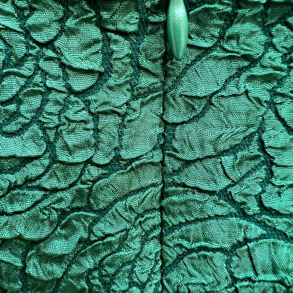 TCEC Dark Emerald Green Ruffle Sleeve Women’s Mini Dress Women’s Small - Picture 10 of 10